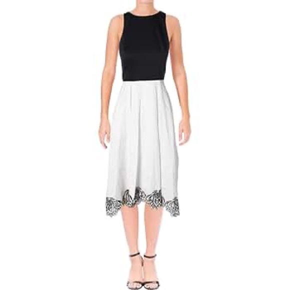 Tahari Dresses & Skirts - TAHARI Women's Sleeveless Lace Hem High Low